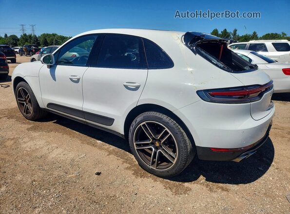 WP1AB2A56MLB38052 2021 PORSCHE MACAN Белый Задняя левая четверть