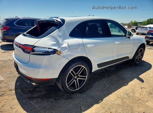 WP1AB2A56MLB38052 2021 PORSCHE MACAN Белый Задняя правая четверть