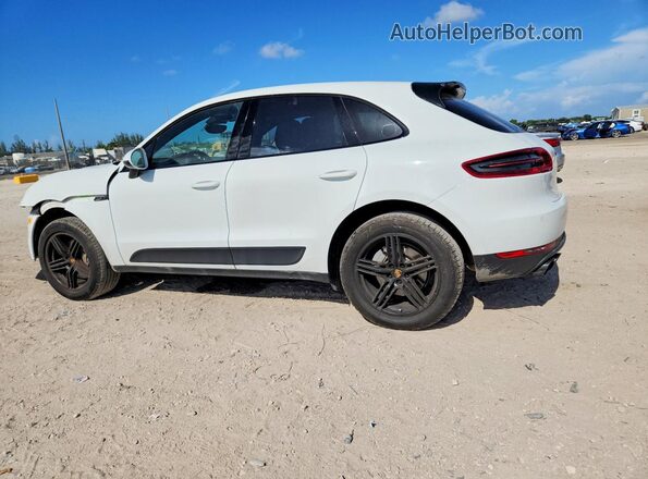 WP1AB2A57JLB30800 2018 PORSCHE MACAN White Задня ліва чверть