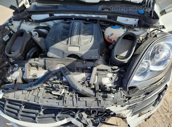 WP1AB2A57JLB30800 2018 PORSCHE MACAN White Вид підкапотного простору