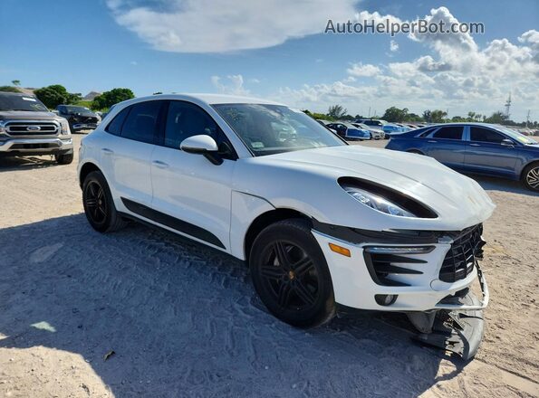 WP1AB2A57JLB30800 2018 PORSCHE MACAN White Передня права чверть