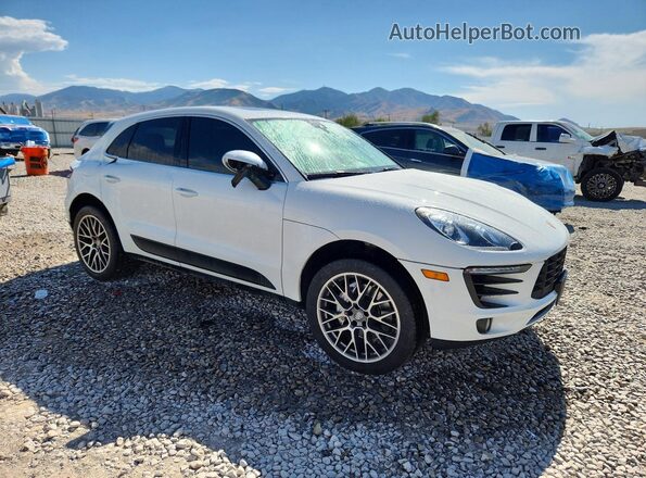 WP1AB2A57JLB32708 2018 PORSCHE MACAN White Delantero derecho