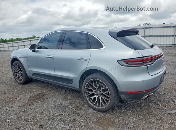 WP1AB2A57KLB33214 2019 PORSCHE MACAN Серебряный Задняя левая четверть