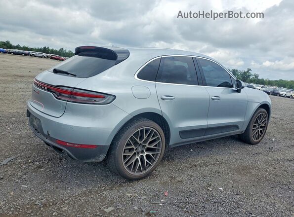 WP1AB2A57KLB33214 2019 PORSCHE MACAN Серебряный Задняя правая четверть