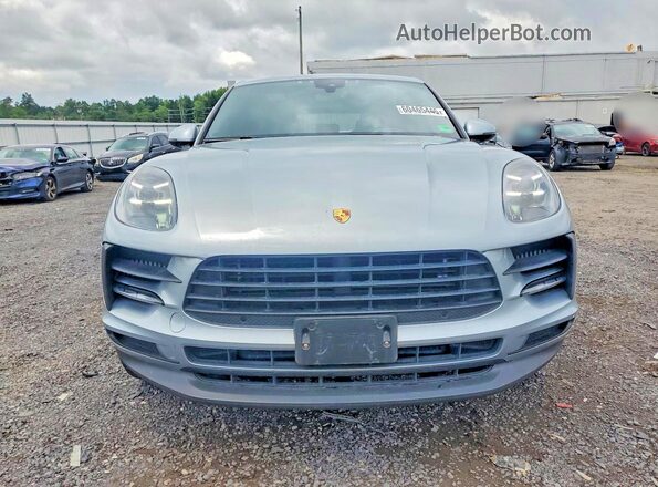 WP1AB2A57KLB33214 2019 PORSCHE MACAN Серебряный Вид спереди