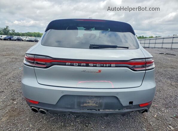 WP1AB2A57KLB33214 2019 PORSCHE MACAN Серебряный Вид сзади
