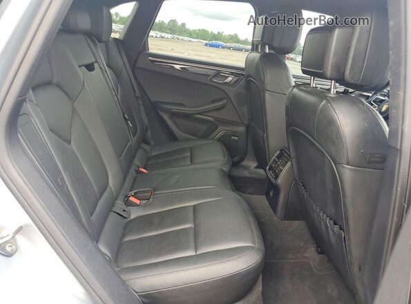 WP1AB2A57KLB33214 2019 PORSCHE MACAN Серебряный Вид задней части салона