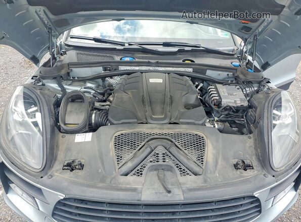 WP1AB2A57KLB33214 2019 PORSCHE MACAN Серебряный Вид подкапотного пространства
