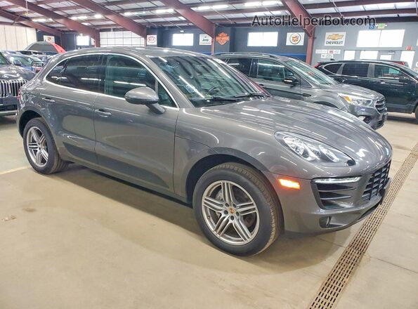 WP1AB2A58GLB47520 2016 PORSCHE MACAN Gray Առջևի աջ