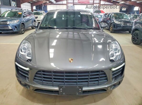 WP1AB2A58GLB47520 2016 PORSCHE MACAN Gray Դիմացի տեսք