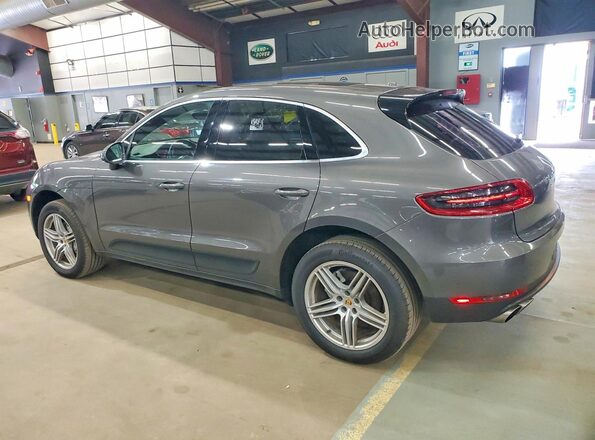 WP1AB2A58GLB47520 2016 PORSCHE MACAN Gray Հետևի ձախ