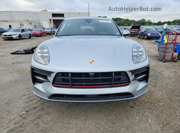 WP1AB2A58KLB31830 2019 PORSCHE MACAN Silver Widok z przodu