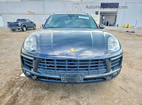 WP1AB2A59HLB12521 2017 PORSCHE MACAN Black Front view