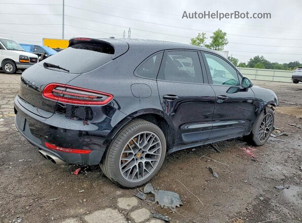 WP1AB2A59JLB36680 2018 PORSCHE MACAN Black Հետևի աջ