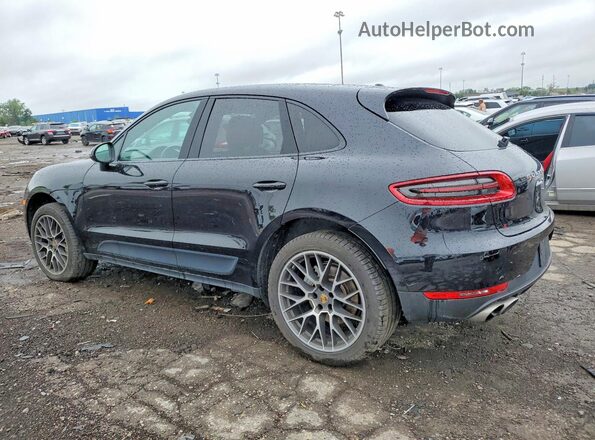 WP1AB2A59JLB36680 2018 PORSCHE MACAN Black Հետևի ձախ
