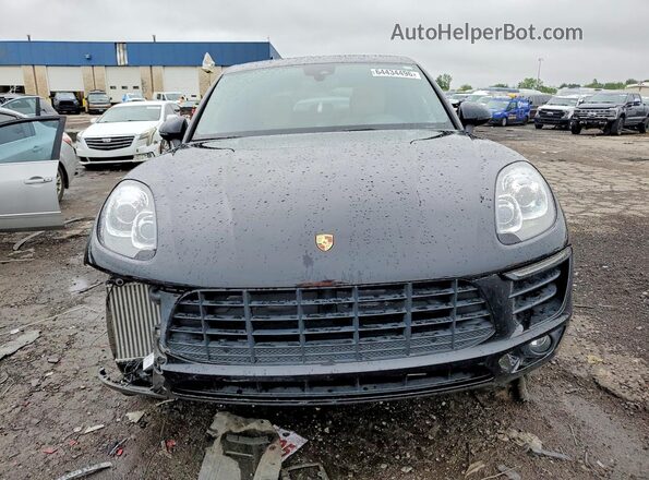 WP1AB2A59JLB36680 2018 PORSCHE MACAN Black Դիմացի տեսք
