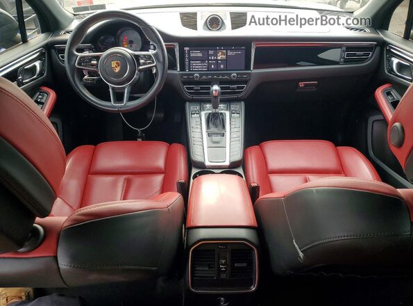 WP1AB2A59MLB36330 2021 PORSCHE MACAN Black წინა პანელის ხედი