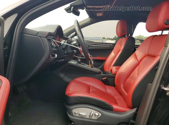WP1AB2A59MLB36330 2021 PORSCHE MACAN Black წინა სალონის ხედი