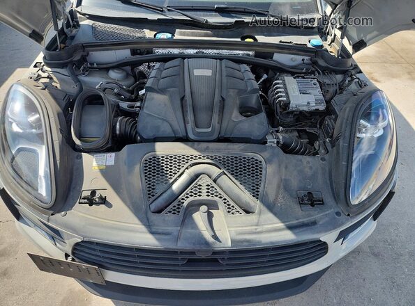 WP1AB2A59MLB36392 2021 PORSCHE MACAN Gray უკანა სალონის ხედი