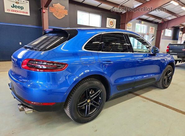 WP1AB2A5XGLB49771 2016 PORSCHE MACAN Blue Trasero derecho