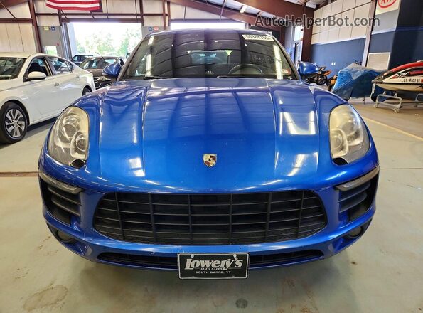WP1AB2A5XGLB49771 2016 PORSCHE MACAN Blue Vista frontal
