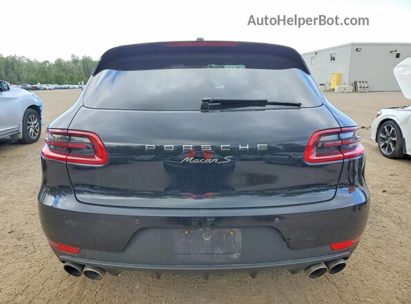 WP1AB2A5XJLB31102 2018 PORSCHE MACAN Black უკანა ხედი