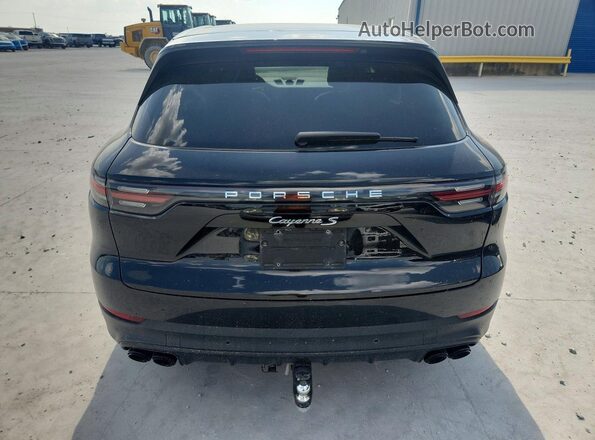 WP1AB2AY0KDA61552 2019 PORSCHE CAYENNE Black Rear view