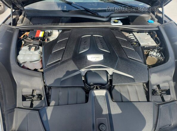 WP1AB2AY0KDA61552 2019 PORSCHE CAYENNE Black Engine compartment view