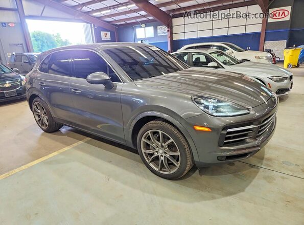 WP1AB2AY2KDA62492 2019 PORSCHE CAYENNE Gray Առջևի աջ