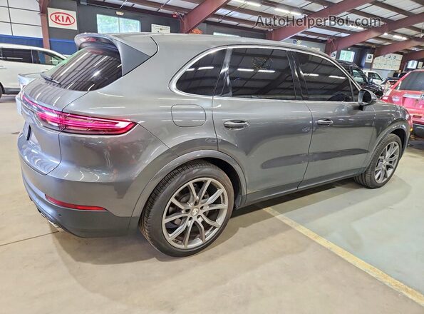 WP1AB2AY2KDA62492 2019 PORSCHE CAYENNE Gray Հետևի աջ