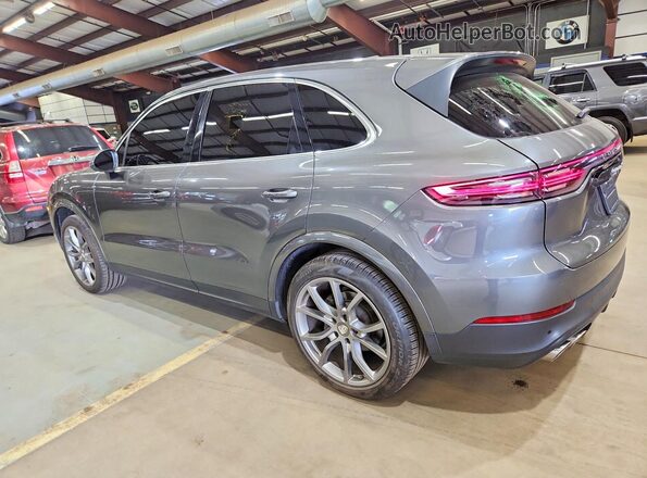 WP1AB2AY2KDA62492 2019 PORSCHE CAYENNE Gray Հետևի ձախ