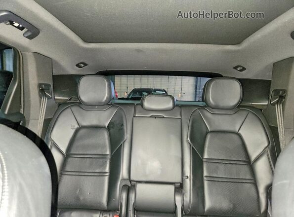 WP1AB2AY2KDA62492 2019 PORSCHE CAYENNE Gray Հետևի նստատեղերի տեսք