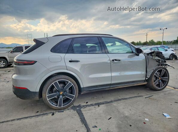 WP1AB2AY5MDA27495 2021 PORSCHE CAYENNE Бежевый Задняя правая четверть