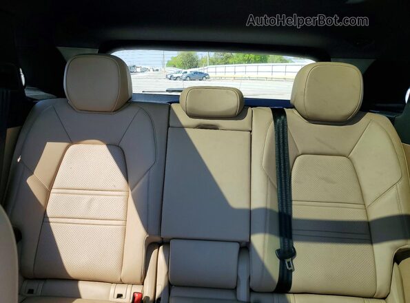 WP1AB2AY6KDA63872 2019 PORSCHE CAYENNE Серый Вид задних сидений