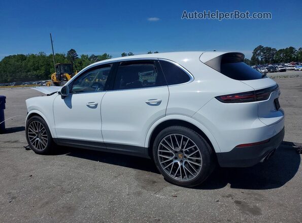 WP1AB2AY6MDA27991 2021 PORSCHE CAYENNE White Задня ліва чверть
