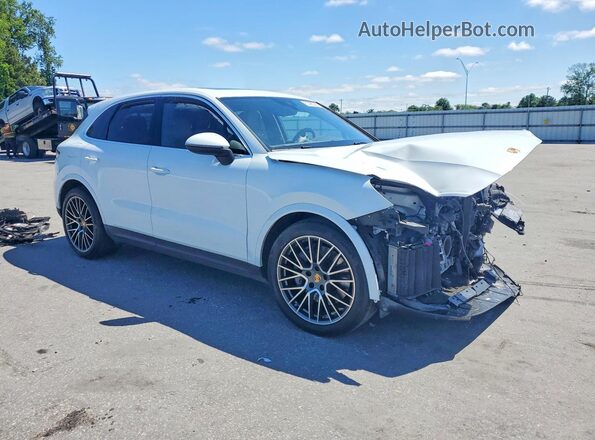 WP1AB2AY6MDA27991 2021 PORSCHE CAYENNE White Передня права чверть