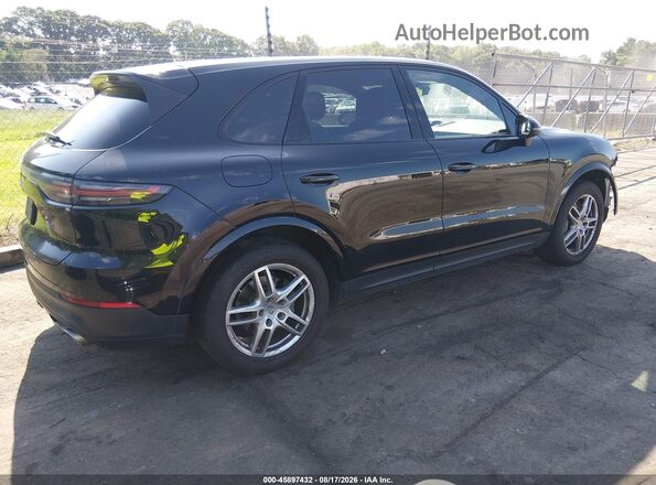 WP1AB2AY7KDA63900 2019 PORSCHE CAYENNE Black Задня права чверть