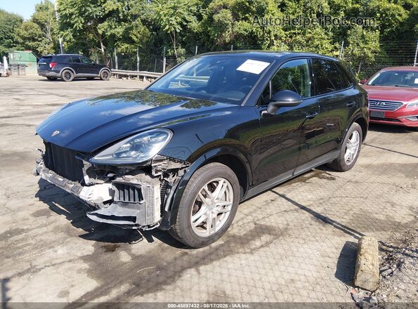 WP1AB2AY7KDA63900 2019 PORSCHE CAYENNE Black Передня ліва чверть