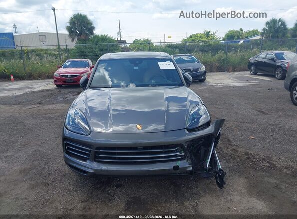 WP1AB2AY9KDA65504 2019 PORSCHE CAYENNE Gray ხელსაწყოთა პანელის ხედი