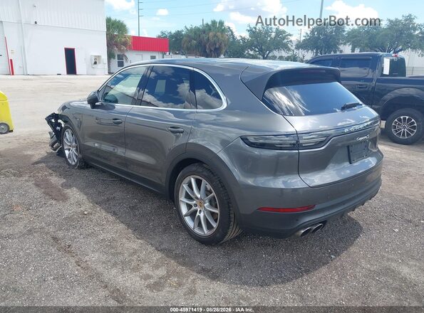 WP1AB2AY9KDA65504 2019 PORSCHE CAYENNE Gray უკანა მარცხენა