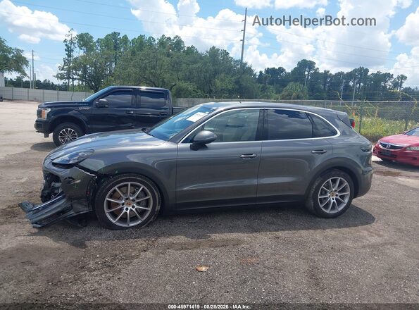 WP1AB2AY9KDA65504 2019 PORSCHE CAYENNE Gray სალონის 360-გრადუსიანი ხედი
