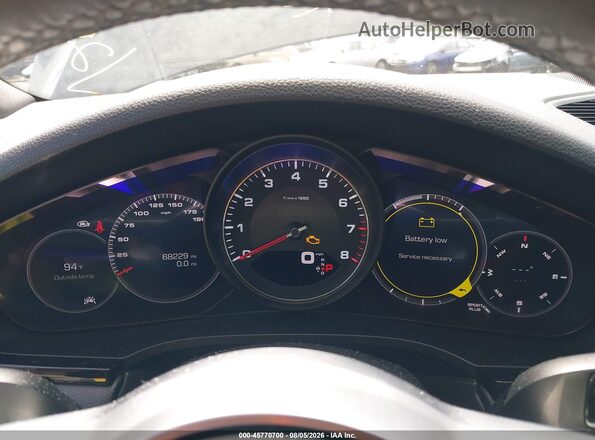 WP1AB2AYXLDA28950 2020 PORSCHE CAYENNE Black Հետևի նստատեղերի տեսք