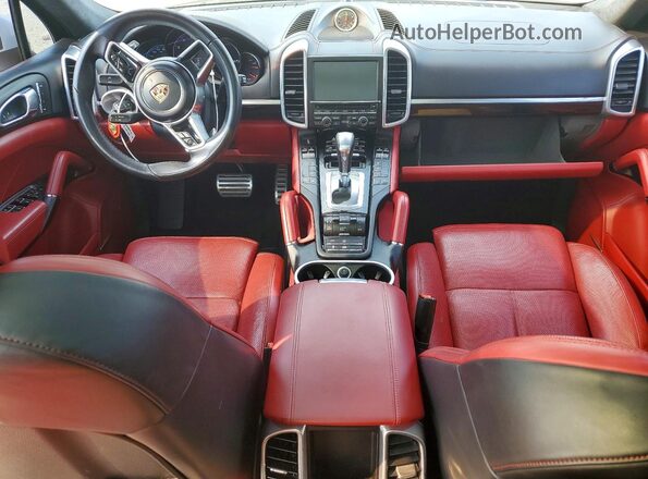WP1AD2A21GLA76953 2016 PORSCHE CAYENNE White Dashboard view
