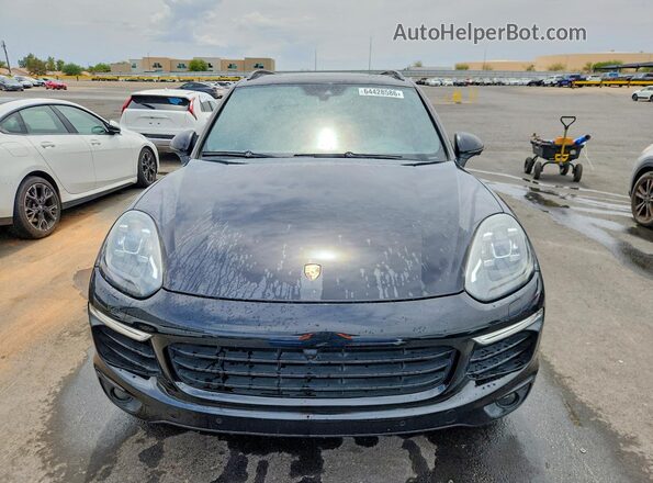 WP1AE2A20HLA70625 2017 PORSCHE CAYENNE Black Vista frontal
