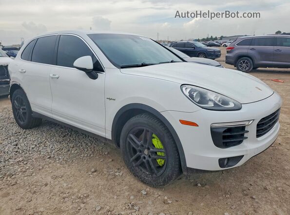WP1AE2A21GLA64492 2016 PORSCHE CAYENNE White Delantero derecho