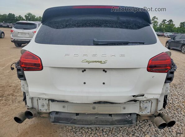 WP1AE2A21GLA64492 2016 PORSCHE CAYENNE White Vista trasera