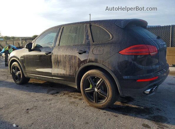 WP1AE2A24GLA16551 2016 PORSCHE CAYENNE Black Tył lewy