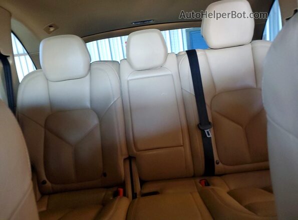 WP1AE2A24GLA64261 2016 PORSCHE CAYENNE Brown Vista de los asientos traseros