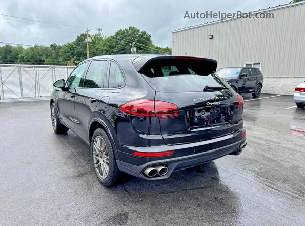 WP1AE2A24HLA72698 2017 PORSCHE CAYENNE Black Задня ліва чверть