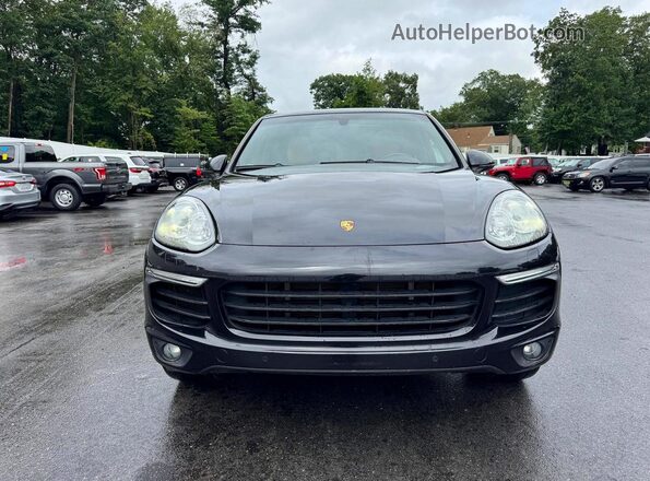 WP1AE2A24HLA72698 2017 PORSCHE CAYENNE Black Вид ззаду